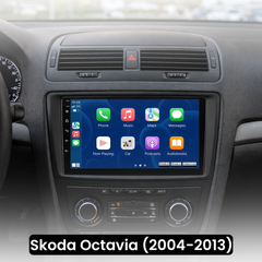 Skoda Octavia 04-13 - 9" rádió Apple CarPlay és Android Auto funkcióval