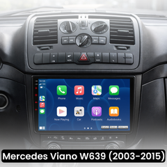 Mercedes Vito 03-15 – 10,1" rádió Apple CarPlay és Android Auto funkcióval