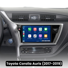 Toyota Corolla Auris 17-19 - 10,1" rádió Apple CarPlay és Android Auto funkcióval