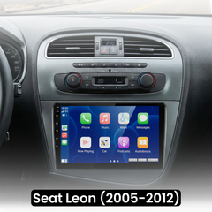 Seat Leon 05-12 - 9" rádió Apple CarPlay és Android Auto funkcióval