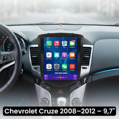 Chevrolet Cruze 08-12 – 9,7" rádió Apple CarPlay és Android Auto funkcióval