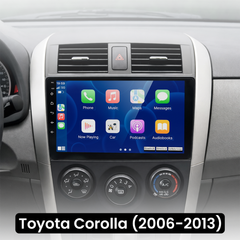 Toyota Corolla 06-13 - 9" rádió Apple CarPlay és Android Auto funkcióval