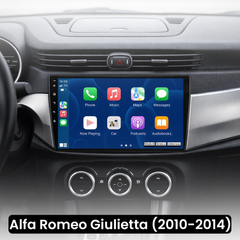 Alfa Romeo Giulietta 10-14 - 9" rádió Apple CarPlay és Android Auto funkcióval