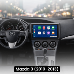 Mazda 3 10-13 - 9" rádió Apple CarPlay és Android Auto funkcióval