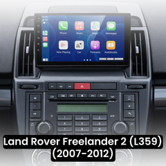 Land Rover Freelander 07-12 - 9" rádió Apple CarPlay és Android Auto funkcióval