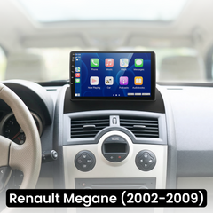Renault Megane 02-09 - 9" rádió Apple CarPlay és Android Auto funkcióval