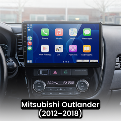 Mitsubishi Outlander 12-18 - 10,1" rádió Apple CarPlay és Android Auto funkcióval