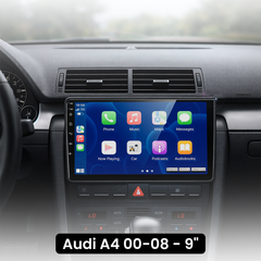 Audi A4 00-08 - 9" rádió Apple CarPlay és Android Auto funkcióval