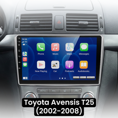 Toyota Avensis 02-08 - 9" rádió Apple CarPlay és Android Auto funkcióval