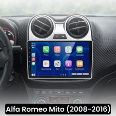 Alfa Romeo Mito 08-16 - 9" rádió Apple CarPlay és Android Auto funkcióval
