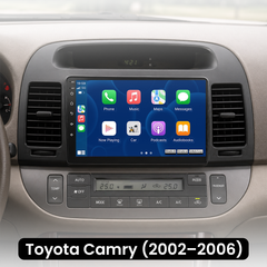 Toyota Camry 02-06 - 9" rádió Apple CarPlay és Android Auto funkcióval