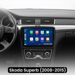 Skoda Superb 08-15 – 10,1" rádió Apple CarPlay és Android Auto funkcióval