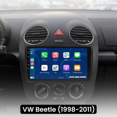 VW Beetle 98-11 - 9" rádió Apple CarPlay és Android Auto funkcióval