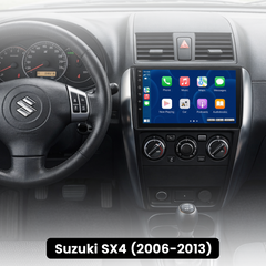 Suzuki SX4 06-13 - 9" rádió Apple CarPlay és Android Auto funkcióval
