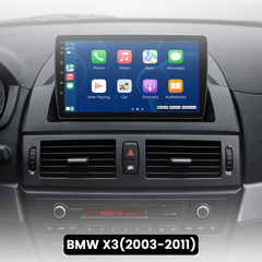BMW X3 03-11 - 9" rádió Apple CarPlay és Android Auto funkcióval