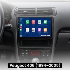 Peugeot 406 94-05 - 9" rádió Apple CarPlay és Android Auto funkcióval