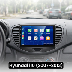 Hyundai i10 07-13 - 9" rádió Apple CarPlay és Android Auto funkcióval