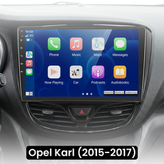 Opel Karl 15-20 – 9/10,1" rádió Apple CarPlay és Android Auto szolgáltatással