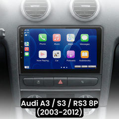 Audi A3 03-12 - 9" rádió Apple CarPlay és Android Auto funkcióval