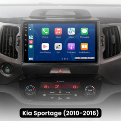 KIA Sportage 10-16 - 9 "rádió az Apple CarPlay -vel és az Android Auto -val