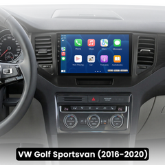 VW Golf Sportsvan 16-20 - 10,1" rádió Apple CarPlay és Android Auto funkcióval
