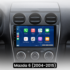Mazda 6 04-15 - 9" rádió Apple CarPlay és Android Auto funkcióval