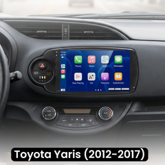 Toyota Yaris 12-17 - 9" rádió Apple CarPlay és Android Auto funkcióval