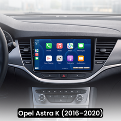 Opel Astra 16-20 - 9" rádió Apple CarPlay és Android Auto funkcióval