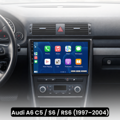 Audi A6 97-04 - 9" rádió Apple CarPlay és Android Auto funkcióval