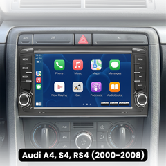 Audi A4 00-08 – 7" rádió Apple CarPlay és Android Auto funkcióval (1. kivitel)
