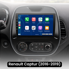 Renault Captur 16-19 - 9" rádió Apple CarPlay és Android Auto funkcióval