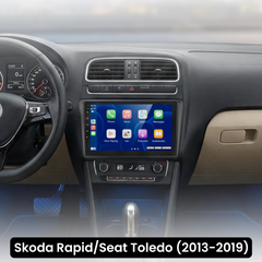 Skoda Rapid/Seat Toledo 13-19 - 9" rádió Apple CarPlay és Android Auto funkcióval
