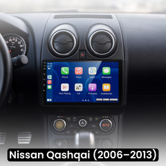 Nissan Qashqai 06-13 - 9" rádió Apple CarPlay és Android Auto funkcióval