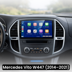 Mercedes Vito 14-21 - 10,1" rádió Apple CarPlay és Android Auto funkcióval