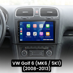 VW Golf 08-13 - 9" rádió Apple CarPlay és Android Auto funkcióval