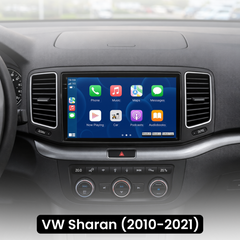 VW Sharan 10-21 - 9" rádió Apple CarPlay és Android Auto funkcióval