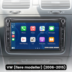 VW (több modell) 06-15 - 8" rádió Apple CarPlay és Android Auto funkcióval