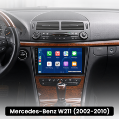 Mercedes-Benz W211 – 9" rádió Apple CarPlay és Android Auto funkcióval