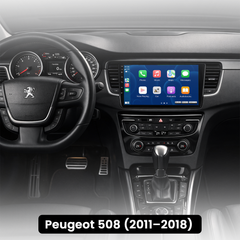 Peugeot 508 11-18 - 9" rádió Apple CarPlay és Android Auto funkcióval
