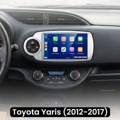 Toyota Yaris 12-17 - 9" rádió Apple CarPlay és Android Auto funkcióval