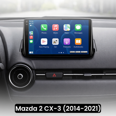 Mazda 2/CX3 14-21 - 9 "rádió Apple CarPlay és Android Auto segítségével