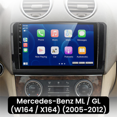 Mercedes-Benz ML 05-12 - 9" rádió Apple CarPlay és Android Auto funkcióval