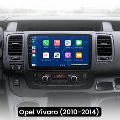 Opel Vivaro/Renault Traffic/Fiat Talento 10-14 - 10,1" rádió Apple CarPlay és Android Auto funkcióval