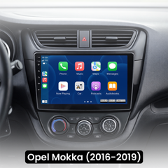 Opel Mokka 16-19 - 9" rádió Apple CarPlay és Android Auto funkcióval