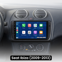 Seat Ibiza 09-13 - 9" rádió Apple CarPlay és Android Auto funkcióval