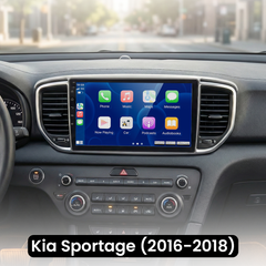 Kia Sportage 16-18 - 9" rádió Apple CarPlay és Android Auto funkcióval