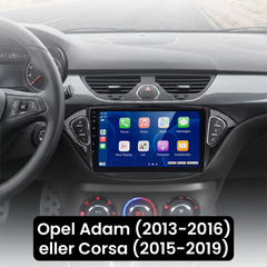 Opel Adam/Corsa 13-19 - 9" rádió Apple CarPlay és Android Auto funkcióval
