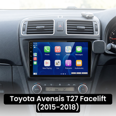 Toyota Avensis 15-18 - 10,1" rádió Apple CarPlay és Android Auto funkcióval