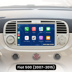 Fiat 500 07-15 - 7" rádió Apple CarPlay és Android Auto funkcióval