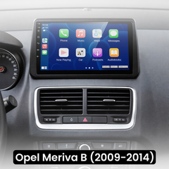 Opel Meriva 09-14 - 9" rádió Apple CarPlay és Android Auto funkcióval